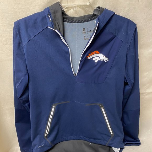 Nike Denver Bronco Men's Hooded Windbreaker - Picture 1 of 5